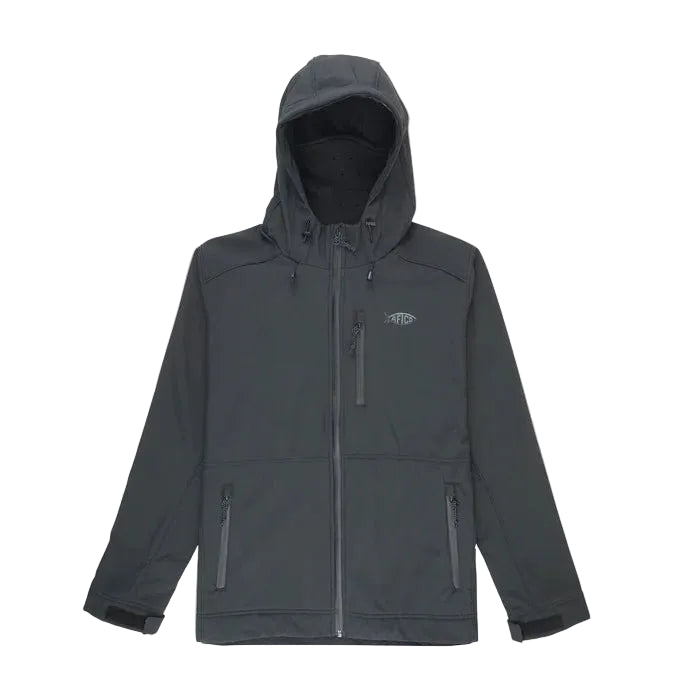 Aftco Reaper Tactical Zip Up Jacket Black Apparel – Tackle Express