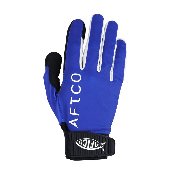 AFTCO JigPro Jigging GlovesMedium Blue
