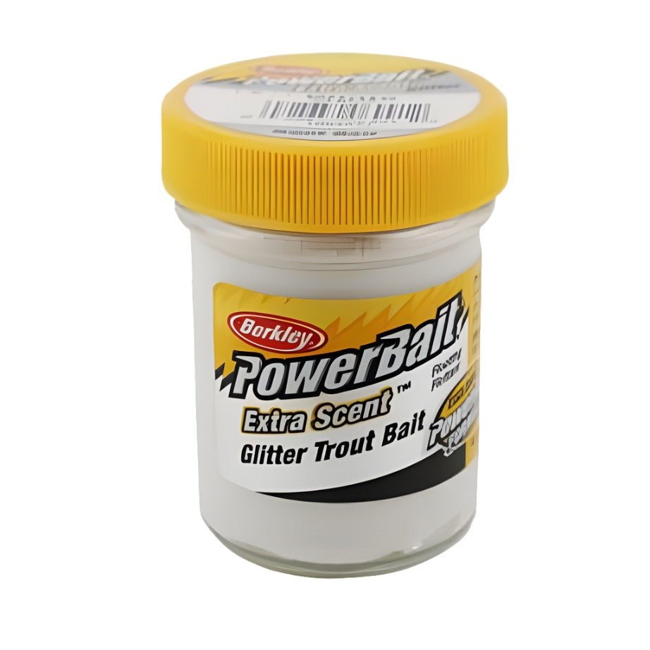 BerkleyBerkley Powerbait Trout Bait 1.75oz Jar - Dough BaitsMarshmallow BRK400