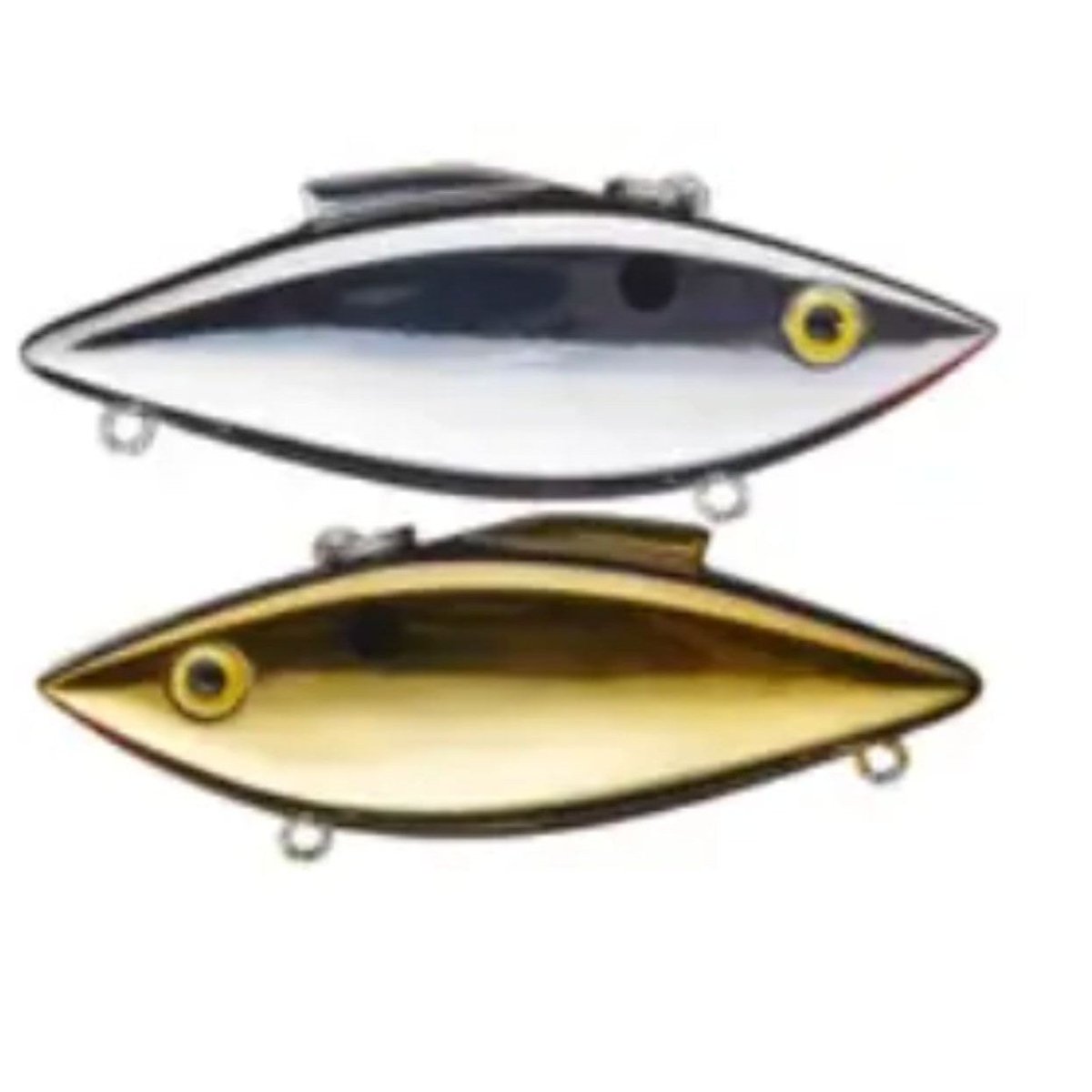 Bill Lewis LuresBill Lewis Rat - L - Trap - Lipless CrankbaitChrome Side/ Gold SideBLF - RT97