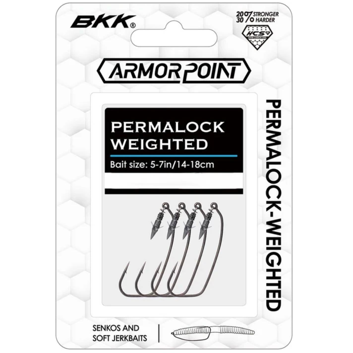 BKK Armor Point Permalock Weighted Hook 2/0