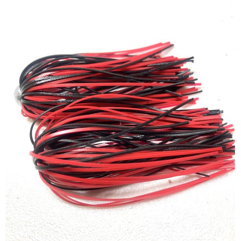 California Reservoir Lures Johnny C's Punch SkirtOld School Black Red