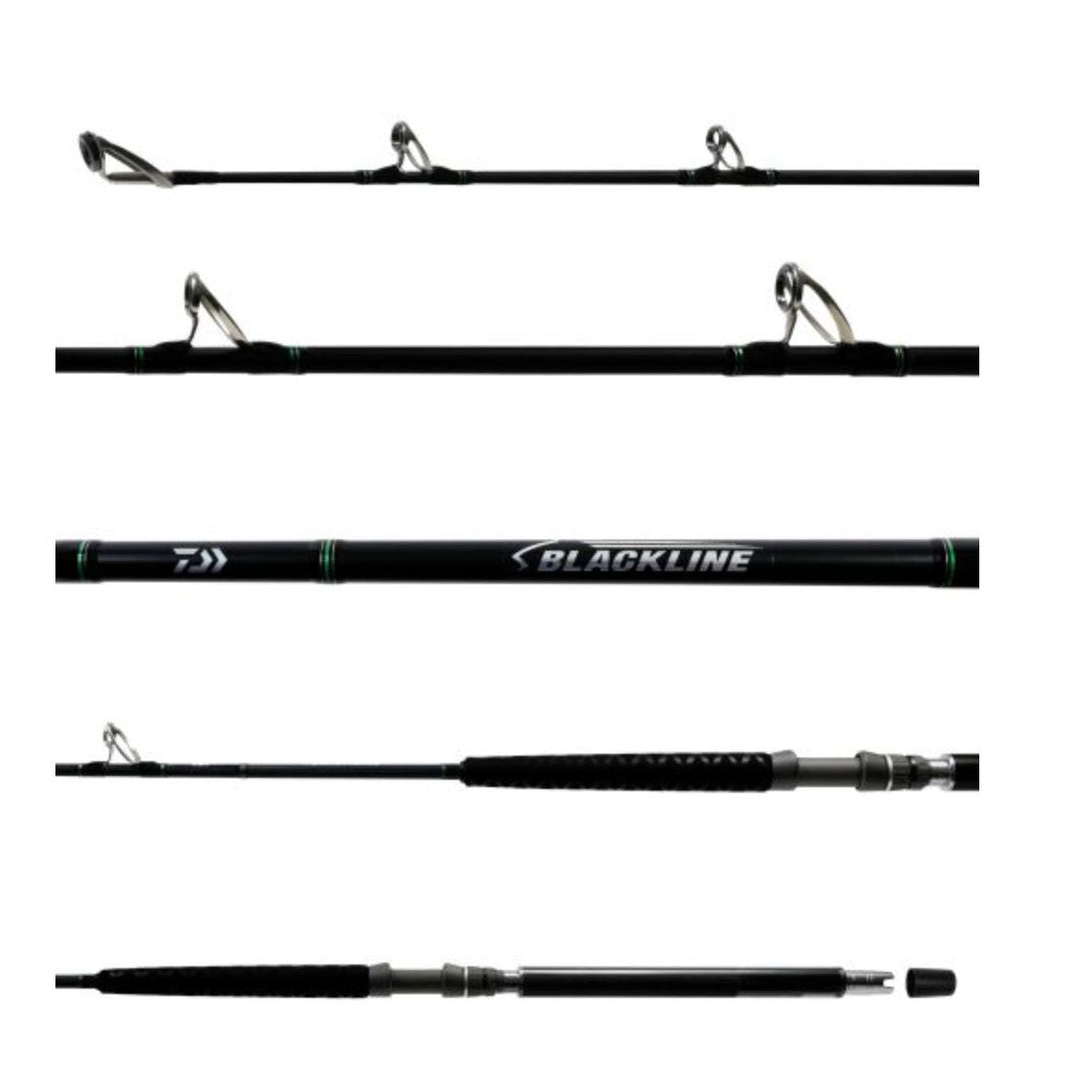 Daiwa Blackline Mojo Conventional Rod – Carbon Slick Butt – Tackle Express