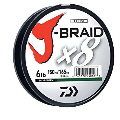 Daiwa J - Braid X8 330 Yard SpoolsDark Green