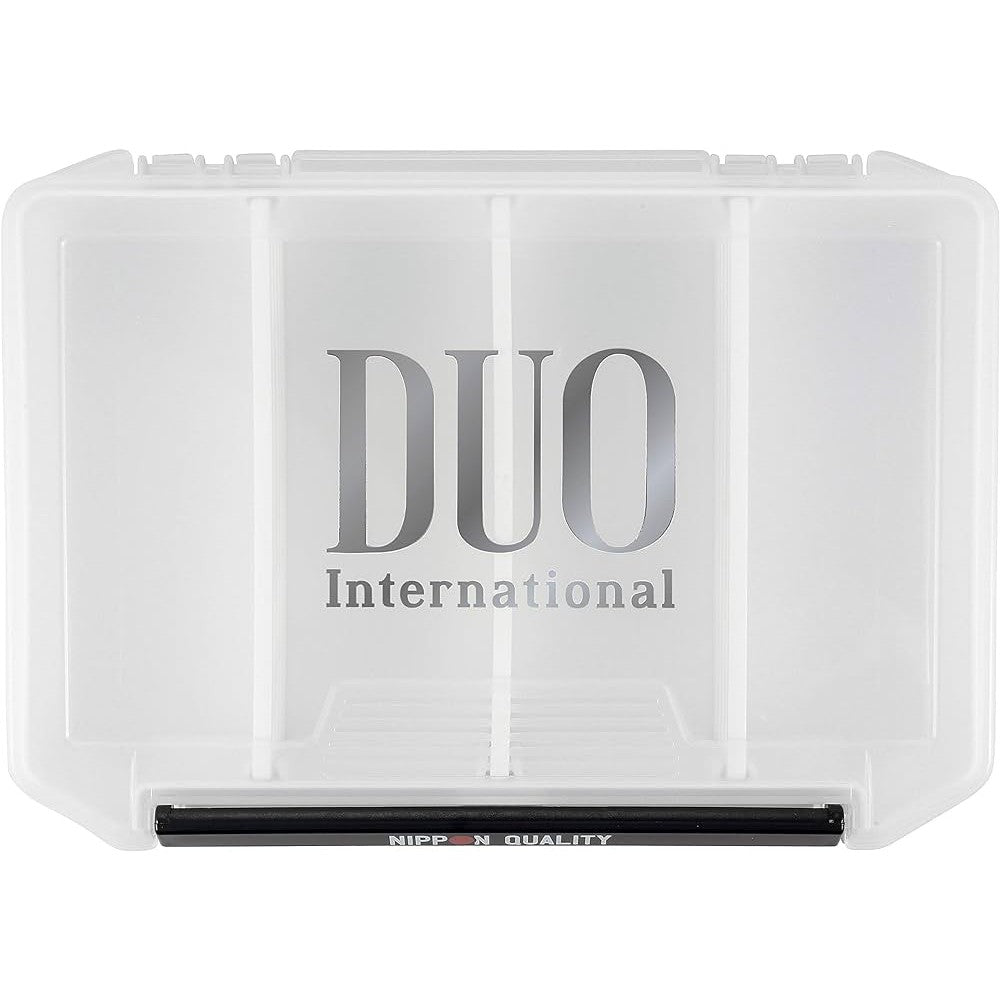 Duo Lure Case 3010 White w/ Silver Foil Logo