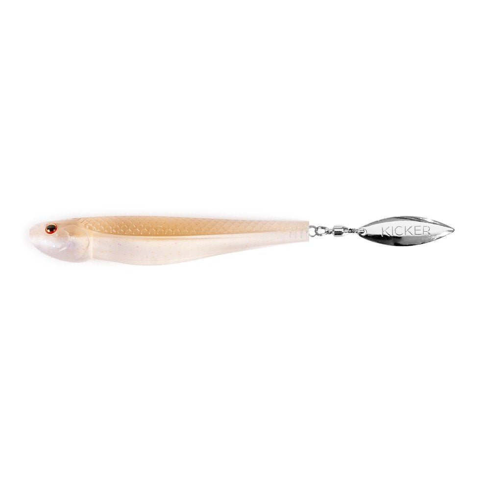 Kicker FishingKicker Booty Spin Swimbaits - Soft Swimbaitsclam chowderPKBS - 3 - GRBA