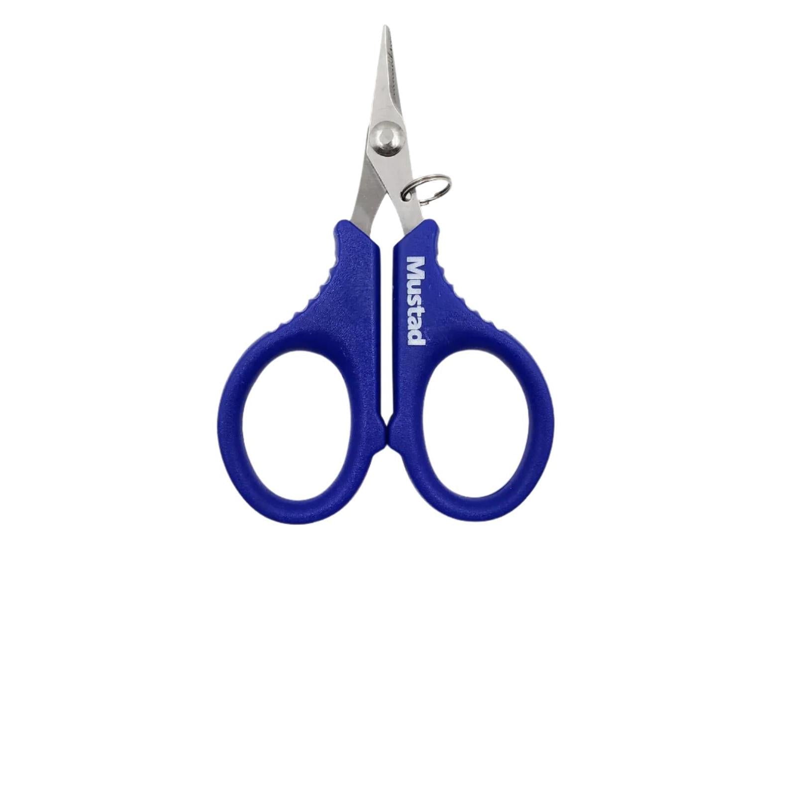 fishing scissors for braided line Mustad Serrated Braid Scissors
