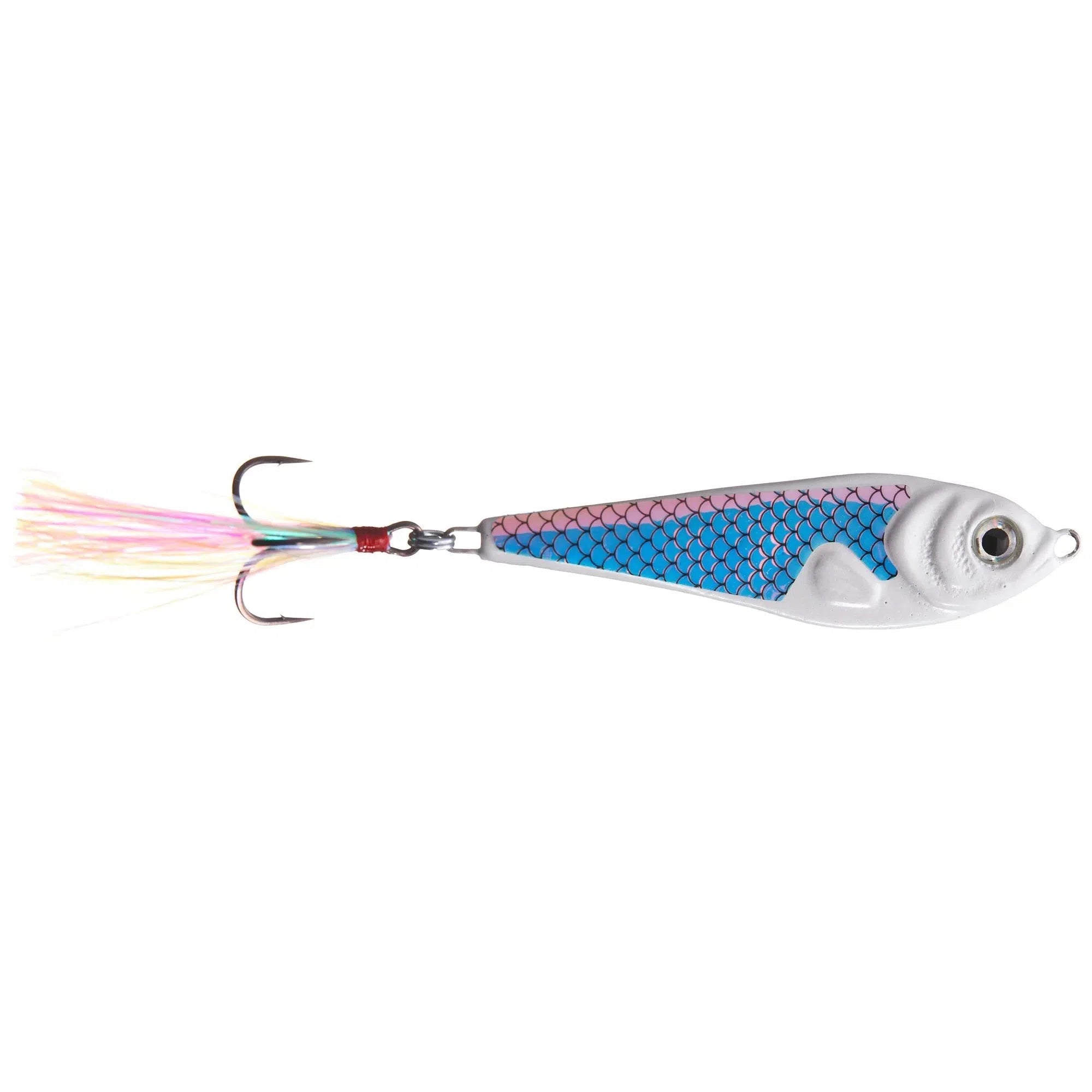 Nichols Lures Duh Spoon, 3/4 oz / Pearl White