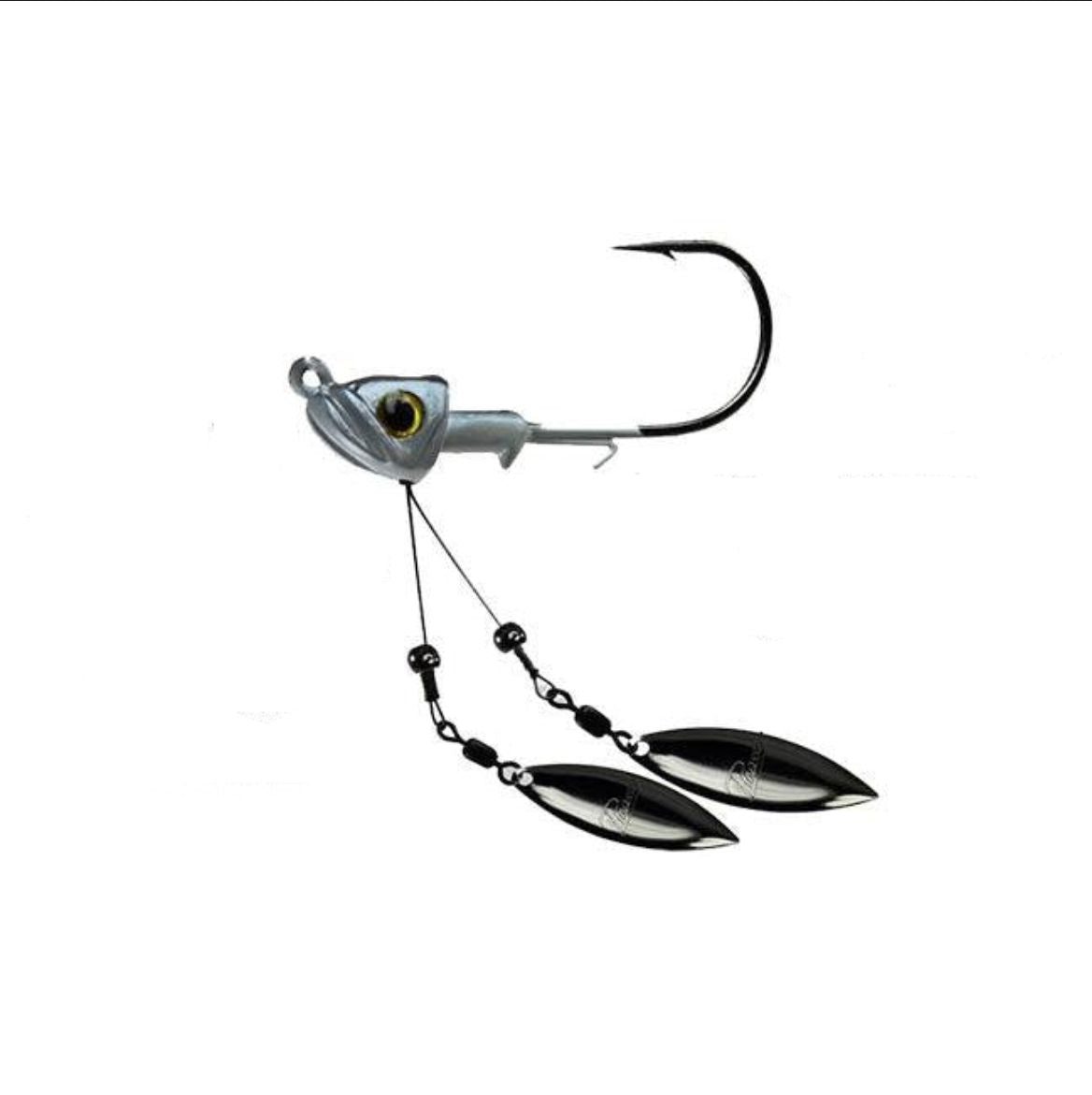 Picasso Double UnderspinShad 1/2oz 4/0 Mustad Hook