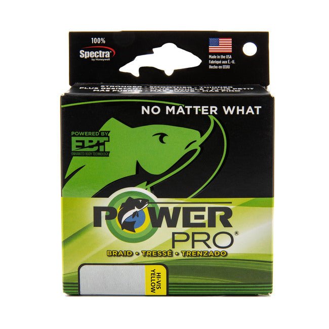 Power ProPower Pro Hi - Vis Yellow Braided Line 300yds - Lineyellow21100050300Y