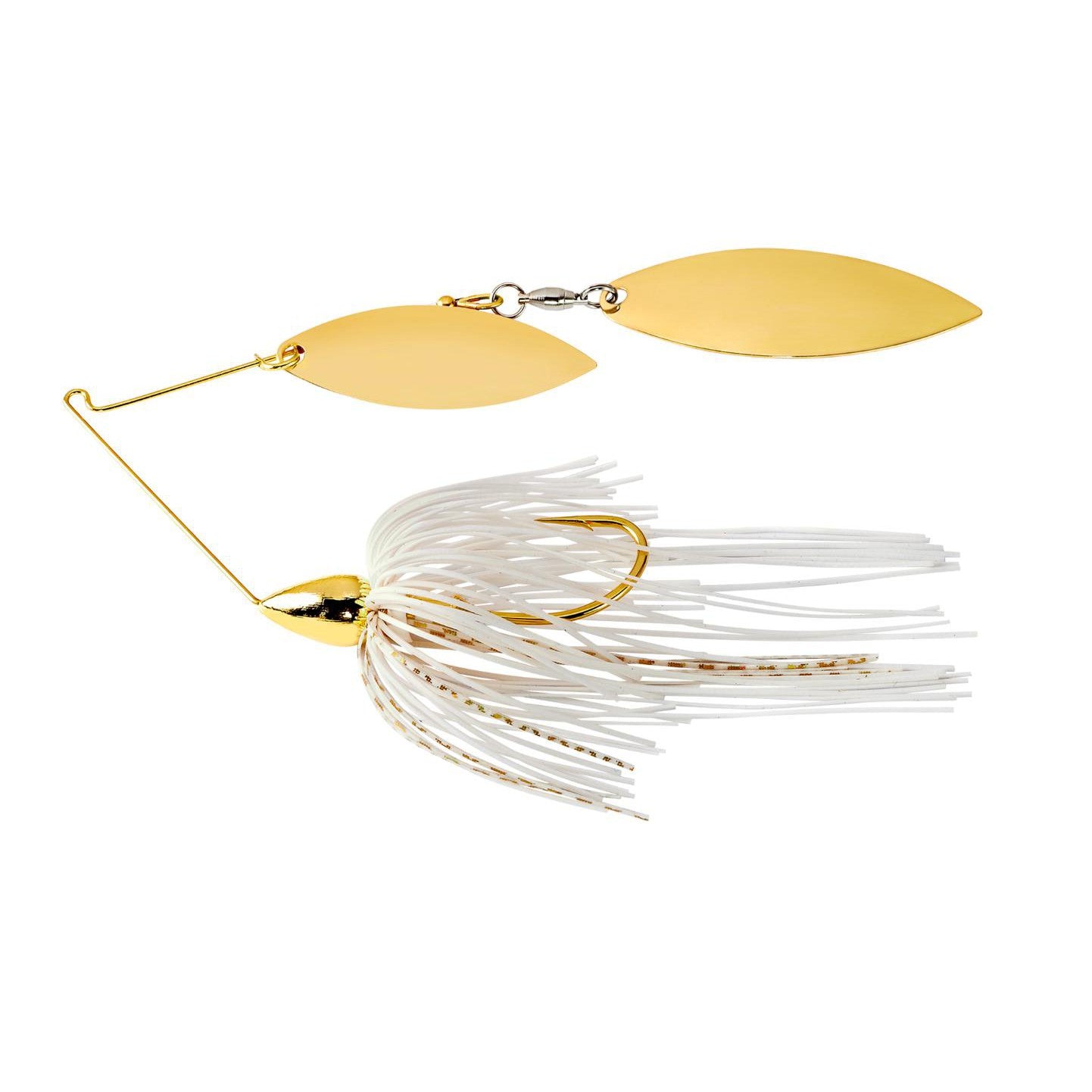 War Eagle Custom LuresWar Eagle Screamin Eagle Double Willow Spinnerbaits - Spinnerbaitwhite gold WE12SEGW01G