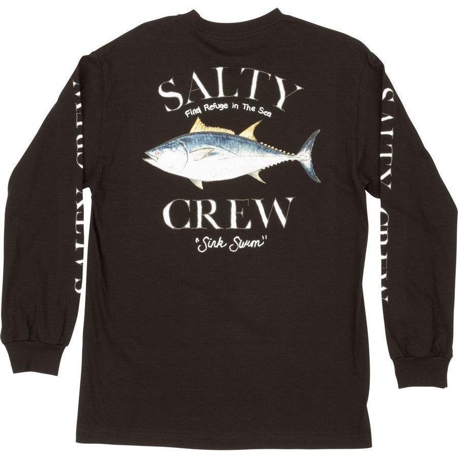 Salty Crew Big Blue Standard Long Sleeve T-Shirt - Black