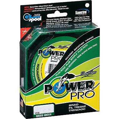 Power Pro Green 150Lb x 500 Yard PP Braid - Stronger/Smoother/Thinner