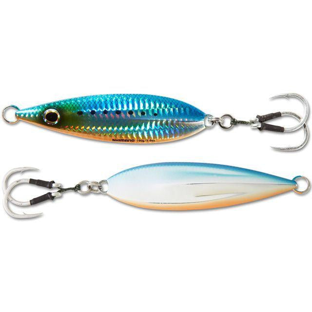 butterfly fishing lures Shimano Butterfly Flat-Fall Jig 130g / Purple Silver