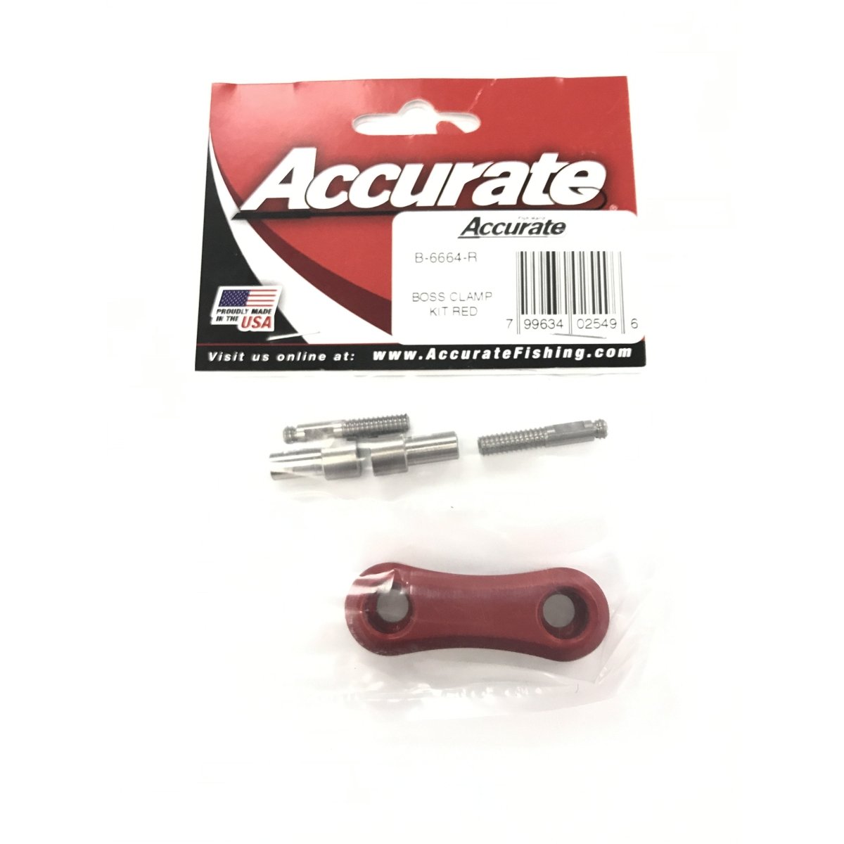 Accurate Reel Clamp Kits Silver