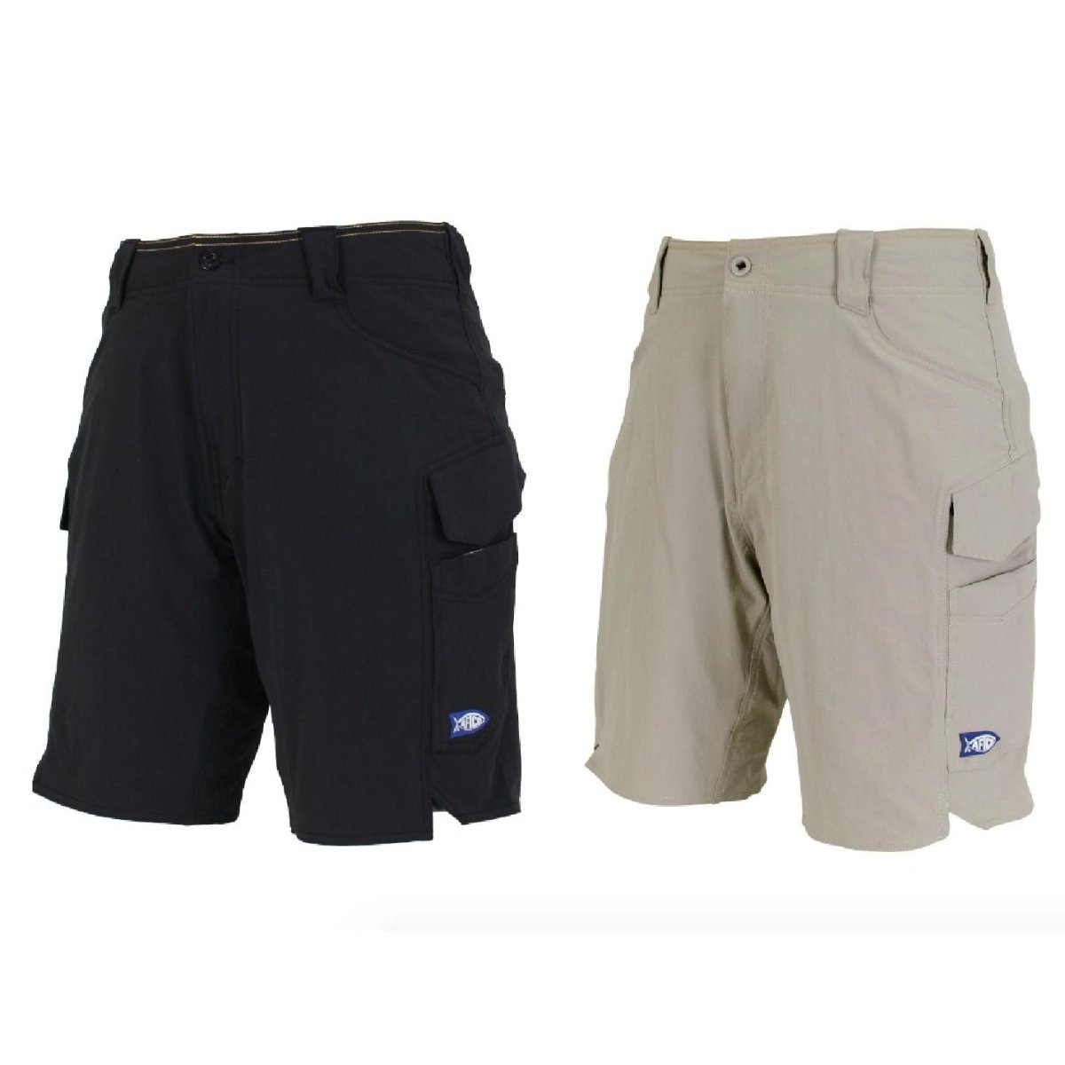 AFTCO Pact Fishing Shorts 32 Khaki