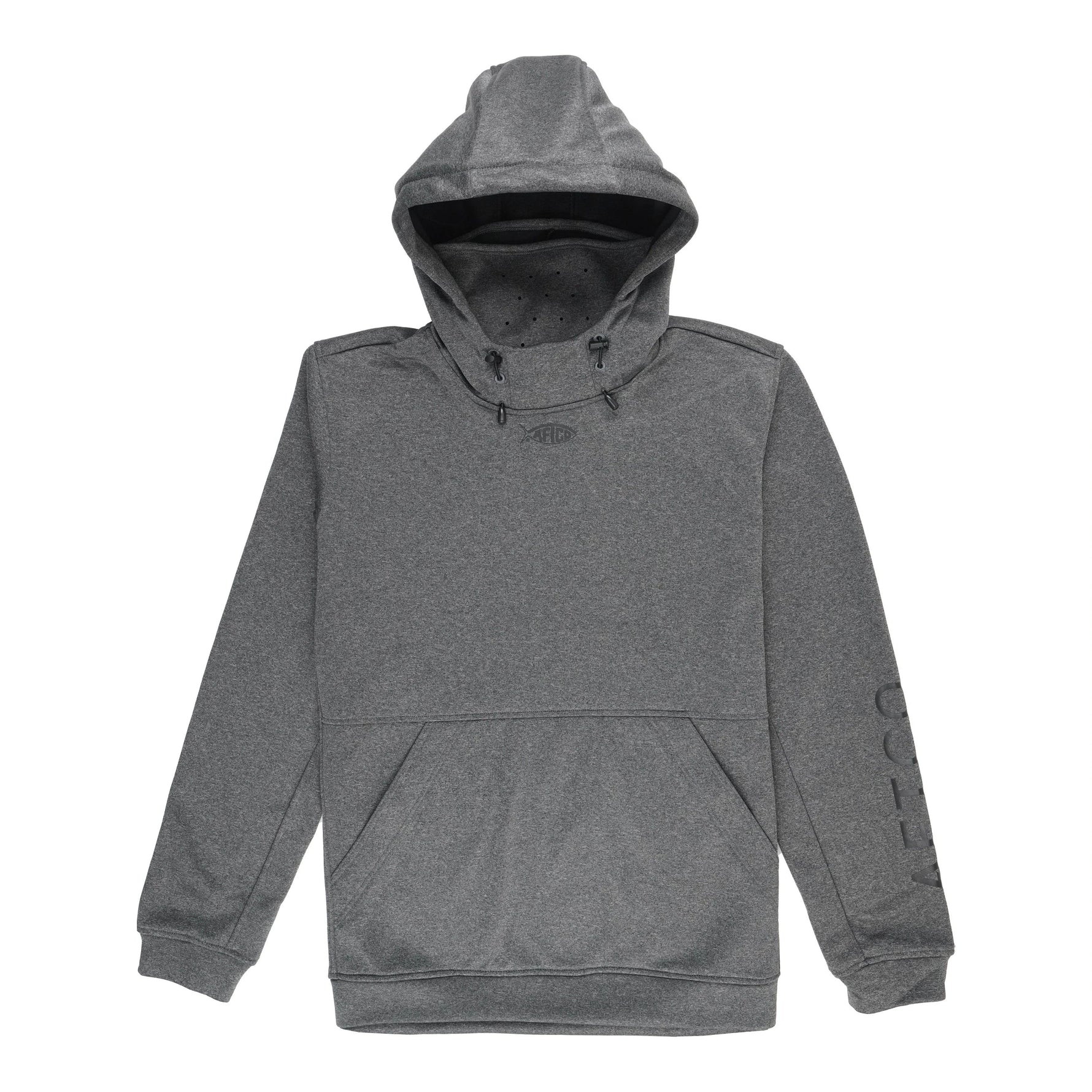 AFTCOAftco Reaper Technical Fleece Hoodie - SweatshirtCharcoal HeatherMF4172 - CHHR - M