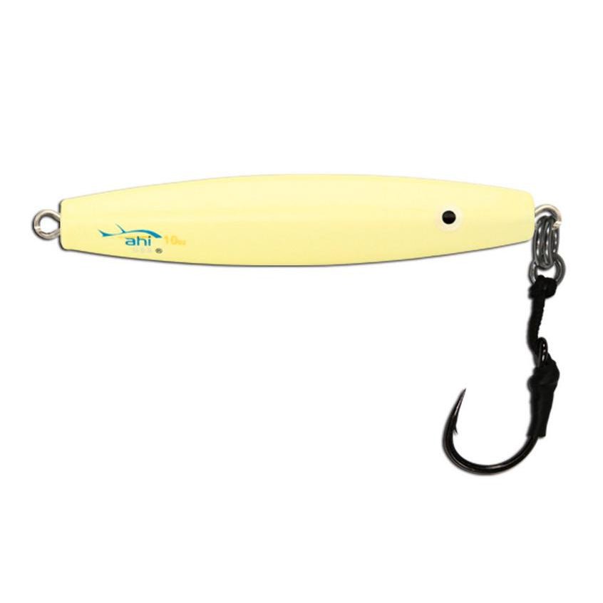Ahi Assault Diamond Jigs w/ Assist Hooks6oz Glow