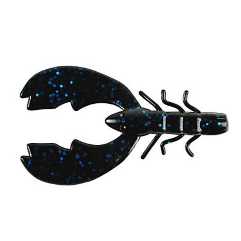 Berkley Power Bait Chigger Craw(4") Black Blue Fleck