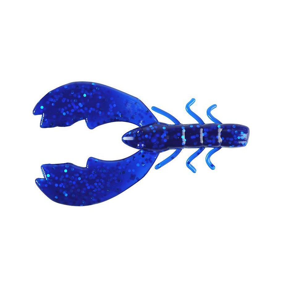 Berkley Power Bait Chigger Craw(4") Sapphire Blue (clearance)
