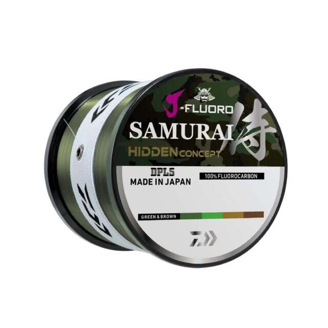 Daiwa J - Fluoro Samurai Fluorocarbon 1000 YardsGreen/Brown