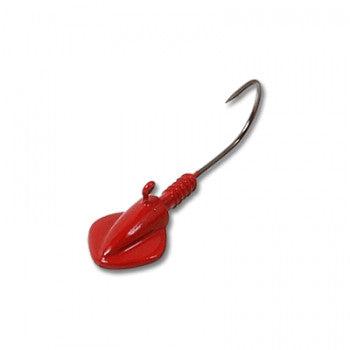 DolphinDolphin Gitzem Jig Heads 8/0 Hook - Swimbait Jig HeadsRedPKFBG012 - 8RD