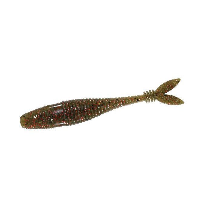 Duo Realis V - TailshadGreen Pumpkin Red Flake 4"