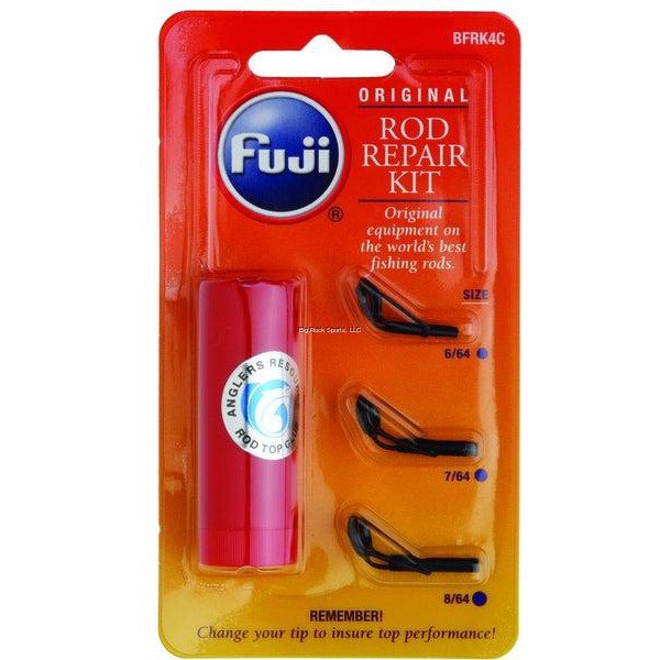 Fuji Rod Tip Repair KitMicro - Rod Repair Kit Dark Gray