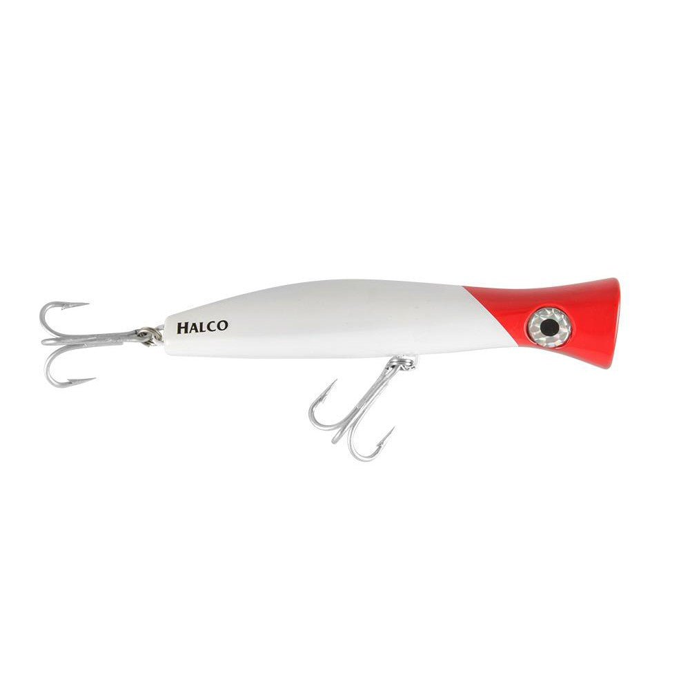 HalcoHalco Roosta Popper 195 - TopwaterWhite RedheadHAL146