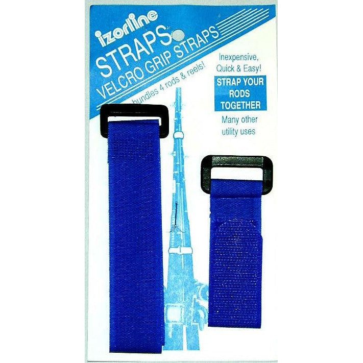 Izorline Velcro Fishing Rod StrapsIzorline Velcro Rod Straps Blue