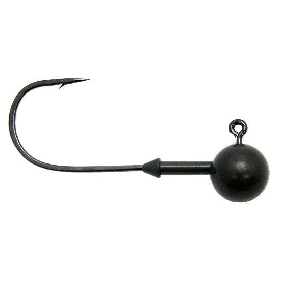 Keitech Super Round Tungsten Jig Heads3/32 oz Size 1 Hook