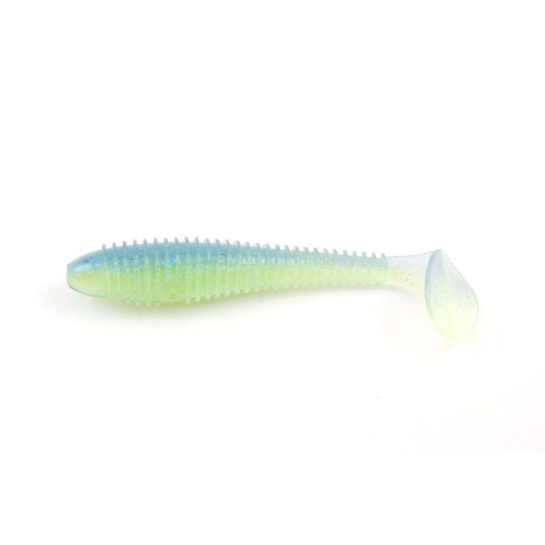 Keitech Swing Impact Fat 2.8"Electric Blue Chartreuse