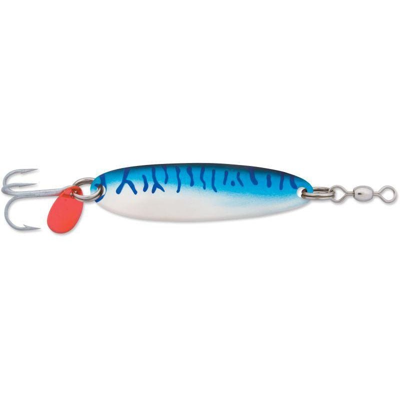 Luhr Jensen Krocodile Spoons1oz Chrome Blue Mackerel