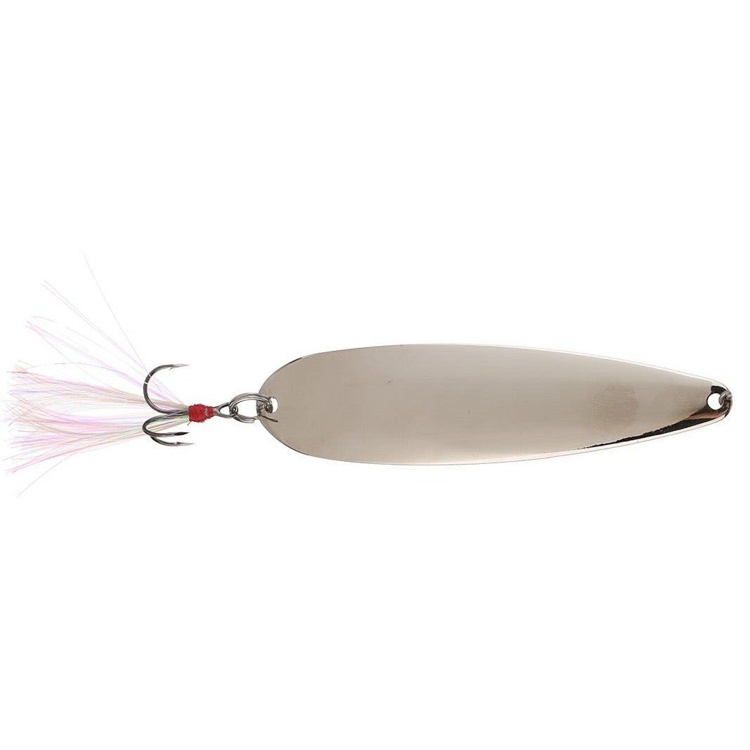Nichols Lake Fork Flutter Spoons 5"5" Silver Chrome