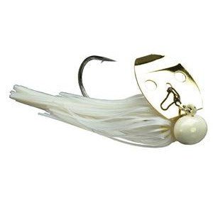 PicassoPicasso Aaron Martens Shock Blade Tungsten Knockers - ChatterbaitWhite/ Gold Blade38 - PTKF - 00G