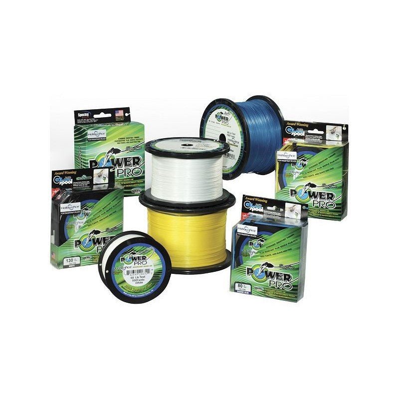 auto spooler fishing line PowerPro Hollow Ace Braided Superline - 100 lb