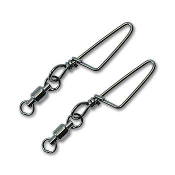 SPROSpro Ball Bearing Swivel with 2 Rings & Coast Lost Snap - Split - Rings, Swivels, etcSpro Ball Bearing Swivel with 2 Rings & Coast Lost SnapSBSCLB - 05 - 2