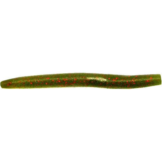 Yamamoto 4" SenkoLite Green Pumpkin w/ Small Red Flake 9S - 10 - 357