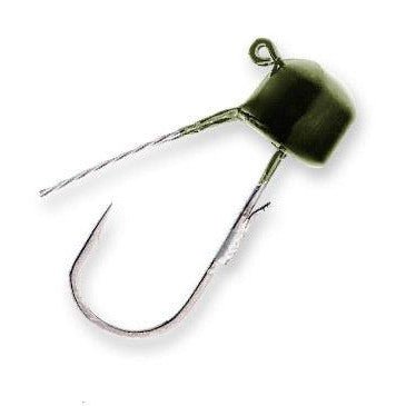 Z - Man Finesse Shroomz Weedless1/5oz Green Pumpkin