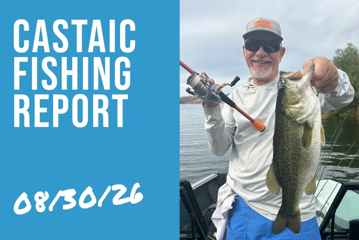 Castaic Lake Fishing Report – August 30, 2026 | 90% Topwater & Bass Stacked in the Coves - Tackle Express - Saltwater and Freshwater Fishing Tackle Shop