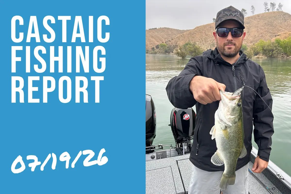 Castaic Lake Fishing Report – July 19, 2026 | Topwater Action Starting & Striper Boils Showing Up - Tackle Express - Saltwater and Freshwater Fishing Tackle Shop