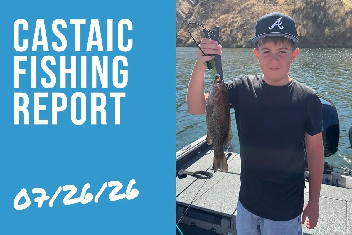 Castaic Lake Fishing Report – July 26, 2026 | Topwater Improving Daily & Striper Boils at Center Point - Tackle Express - Saltwater and Freshwater Fishing Tackle Shop