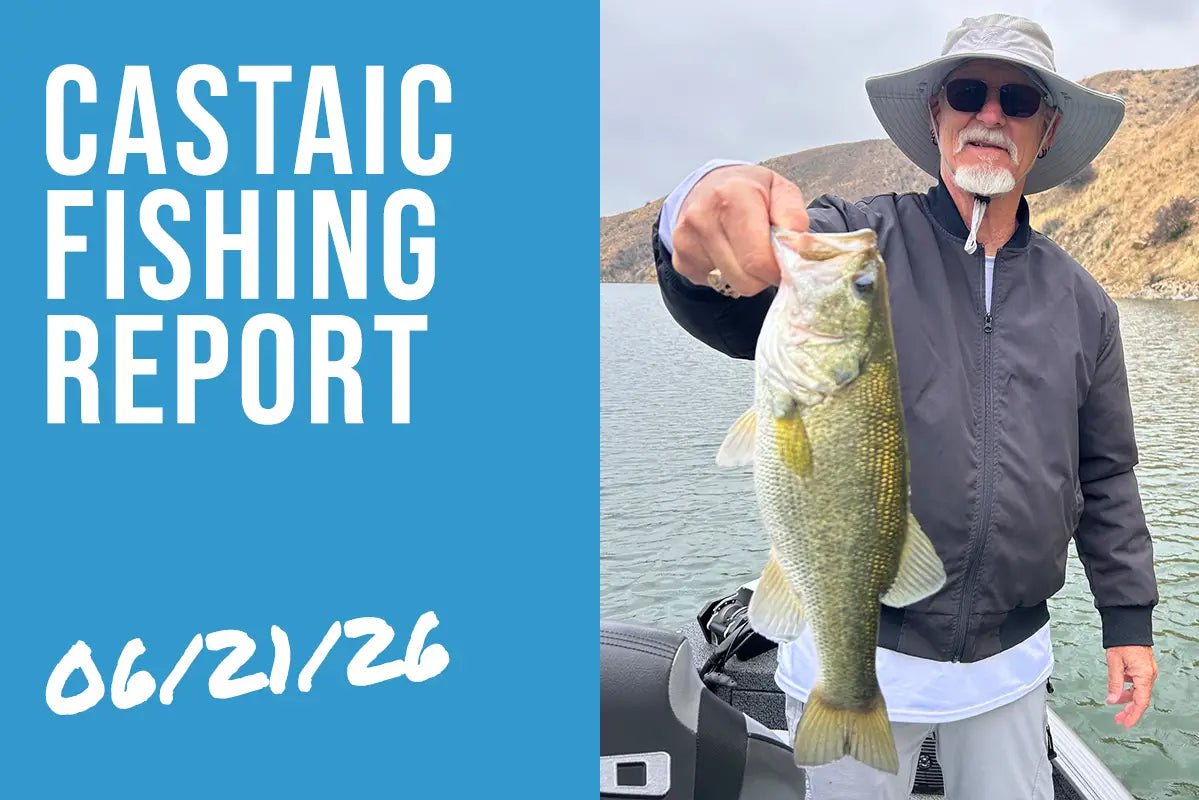 Castaic Lake Fishing Report – June 21, 2026 | Water Treatment Friday & Bass Still Biting Deep - Tackle Express - Saltwater and Freshwater Fishing Tackle Shop