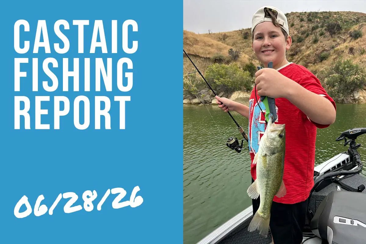 Castaic Lake Fishing Report – June 28, 2026 | Overcast Skies Triggered the Best Bite of the Week - Tackle Express - Saltwater and Freshwater Fishing Tackle Shop