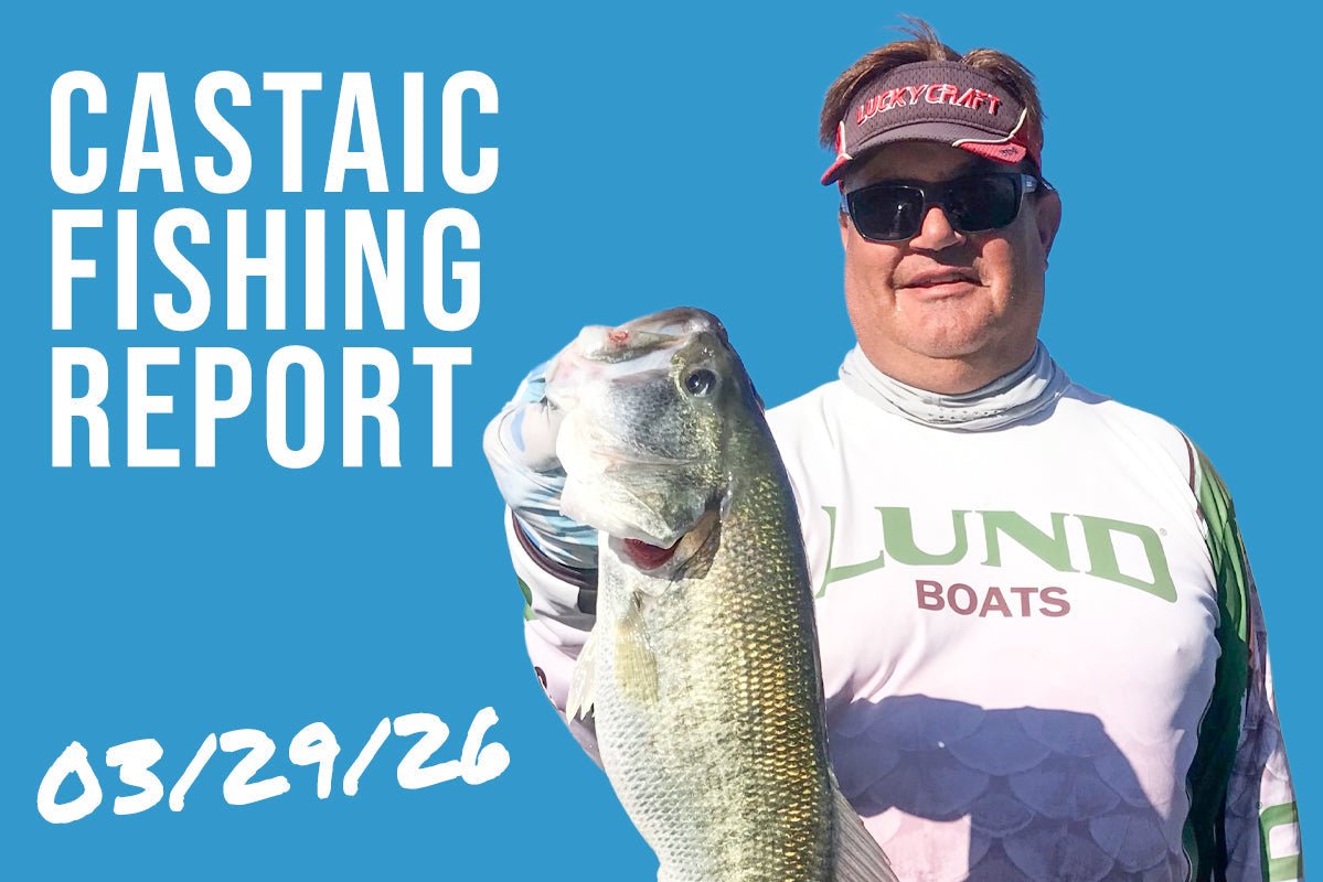 Castaic Lake Fishing Report: March 29, 2026 – Bass Bite Wide Open on Finesse Plastics with Guide Jim Taibi - Tackle Express - Saltwater and Freshwater Fishing Tackle Shop