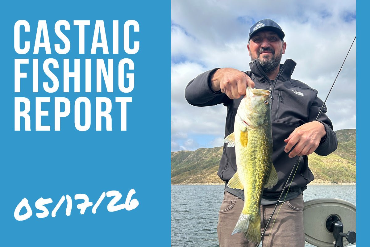 Castaic Lake Fishing Report – May 17, 2026 | Dropshot Dominates as Lake Continues to Rise - Tackle Express - Saltwater and Freshwater Fishing Tackle Shop