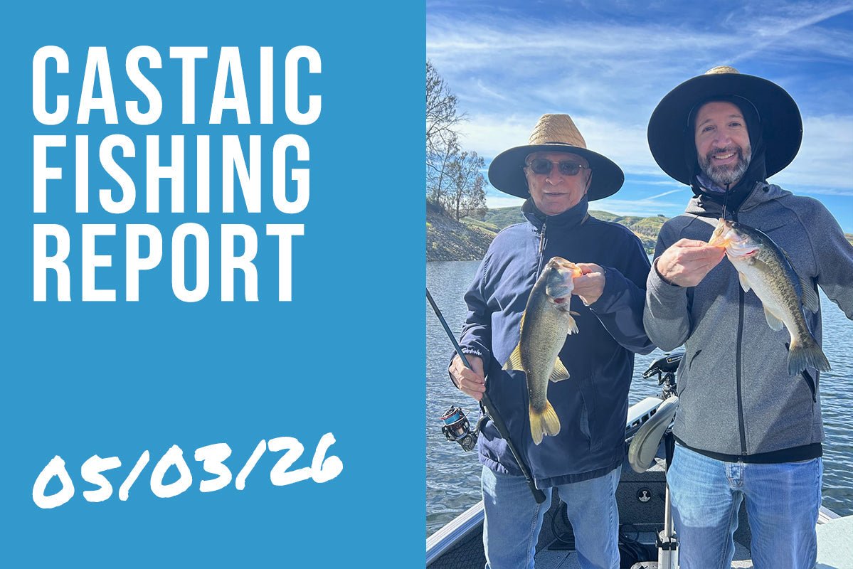 Castaic Lake Fishing Report – May 3, 2026 | Bass Biting on Jerkbaits & Finesse Rigs - Tackle Express - Saltwater and Freshwater Fishing Tackle Shop