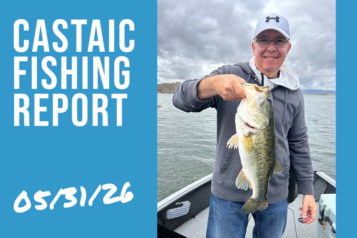 Castaic Lake Fishing Report – May 31, 2026 | Lake Nearly Full & the Topwater Bite Is Loading - Tackle Express - Saltwater and Freshwater Fishing Tackle Shop