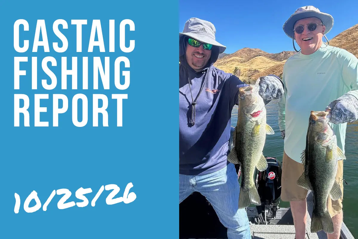 Castaic Lake Fishing Report – October 25, 2026 | Rain & Water Release Stall the Bite — Dropshot & Dark Colors the Answer