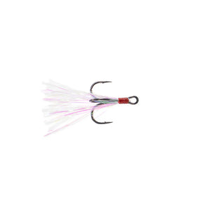 Pearl Flashabou Treble Hook